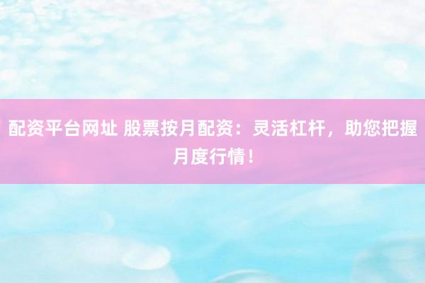 配资平台网址 股票按月配资：灵活杠杆，助您把握月度行情！